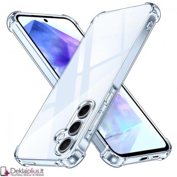 Silikoninis-Anti shock dėklas - permatomas  (Samsung Galaxy A27 5G)